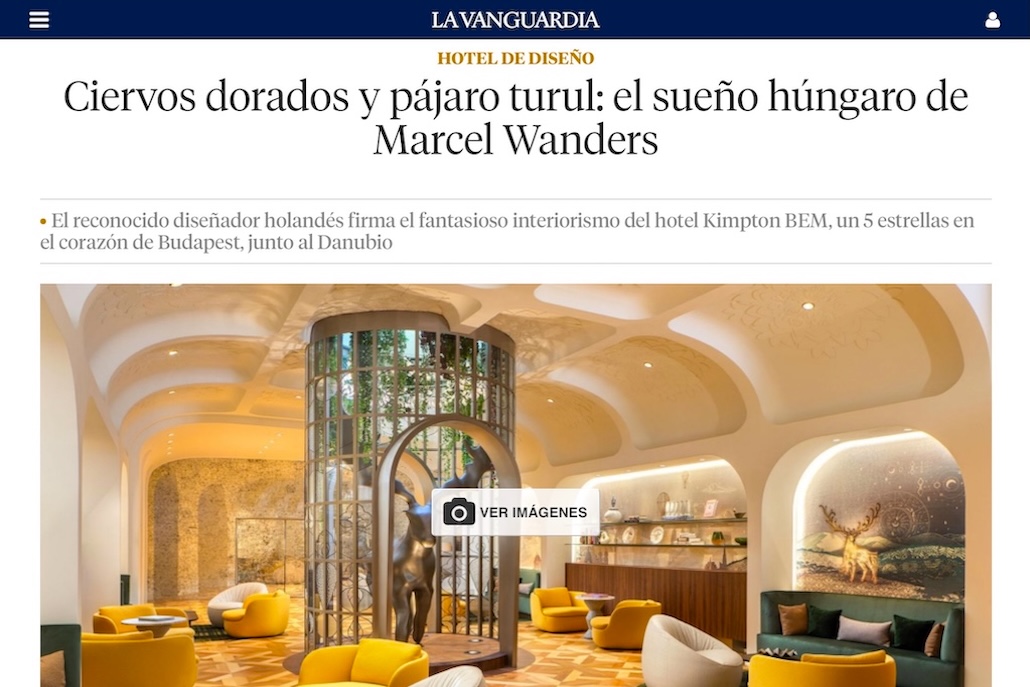 Kimpton BEM Budapest La Vanguardia 2025 Kimpton BEM Budapest La Vanguardia 2025